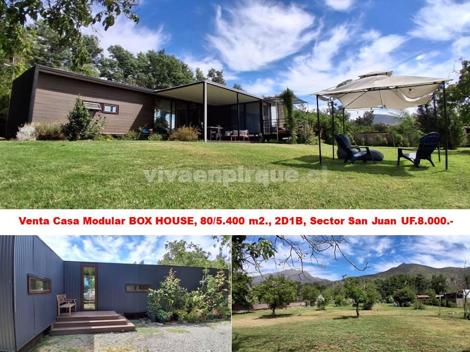 Venta Casa Modular Sector San Juan